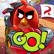 愤怒的小鸟go修改版无限钻石版(angry birds go)