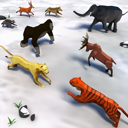 动物王国战斗模拟器无限金币钻石版(Animal Kingdom Battle Simulator 3D)